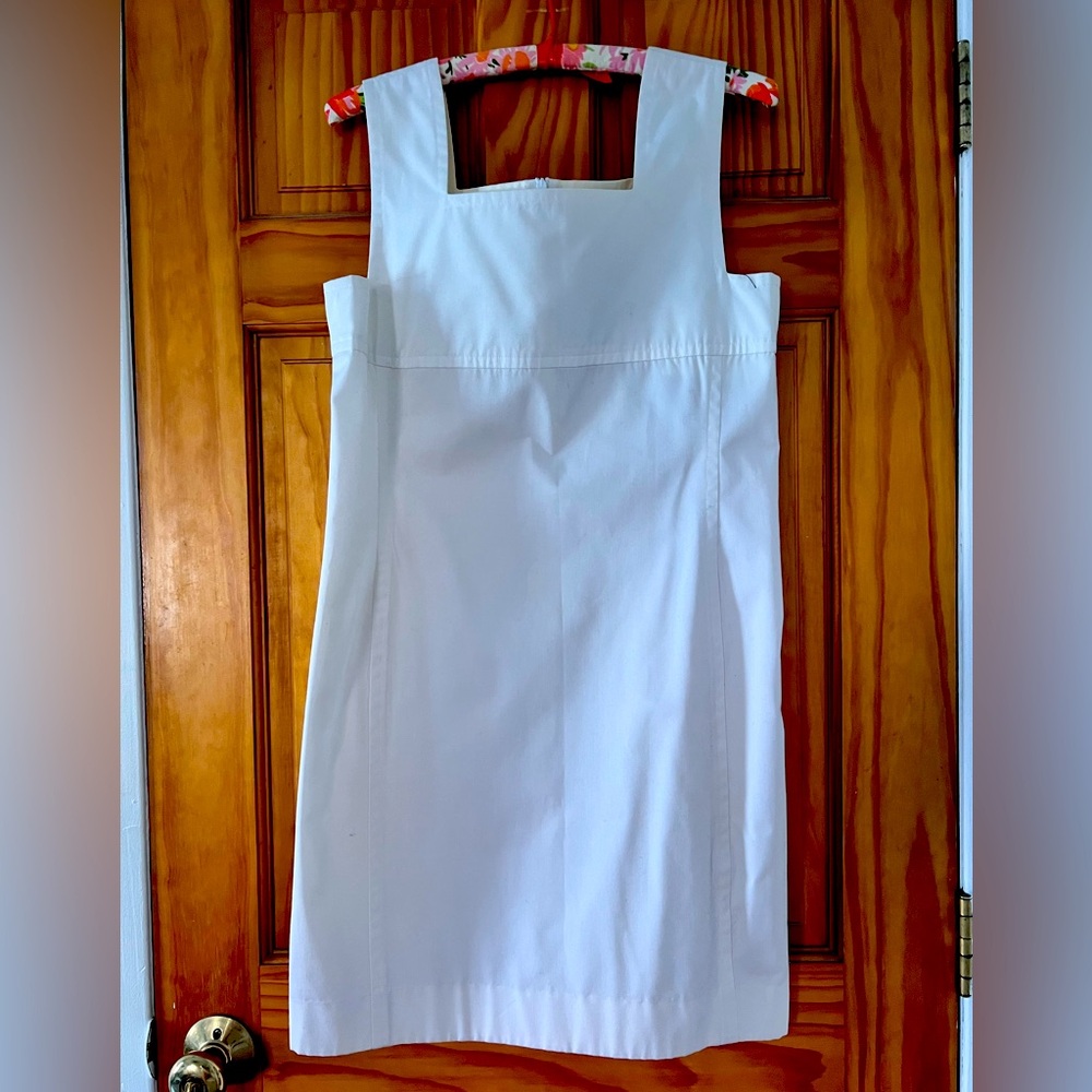 Courrèges White Sleeveless Dress